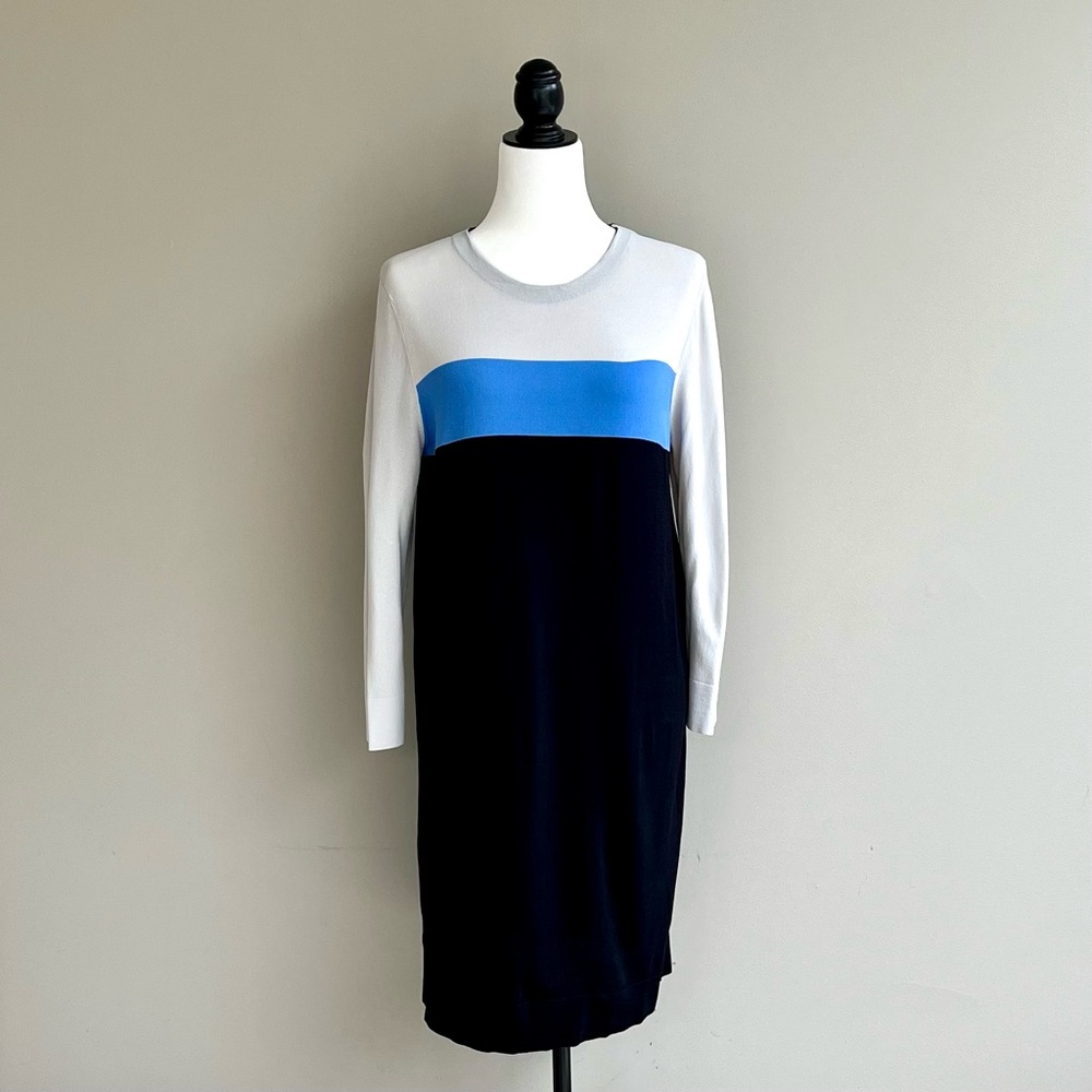 Diane Von Furstenberg Blue and Black Dress